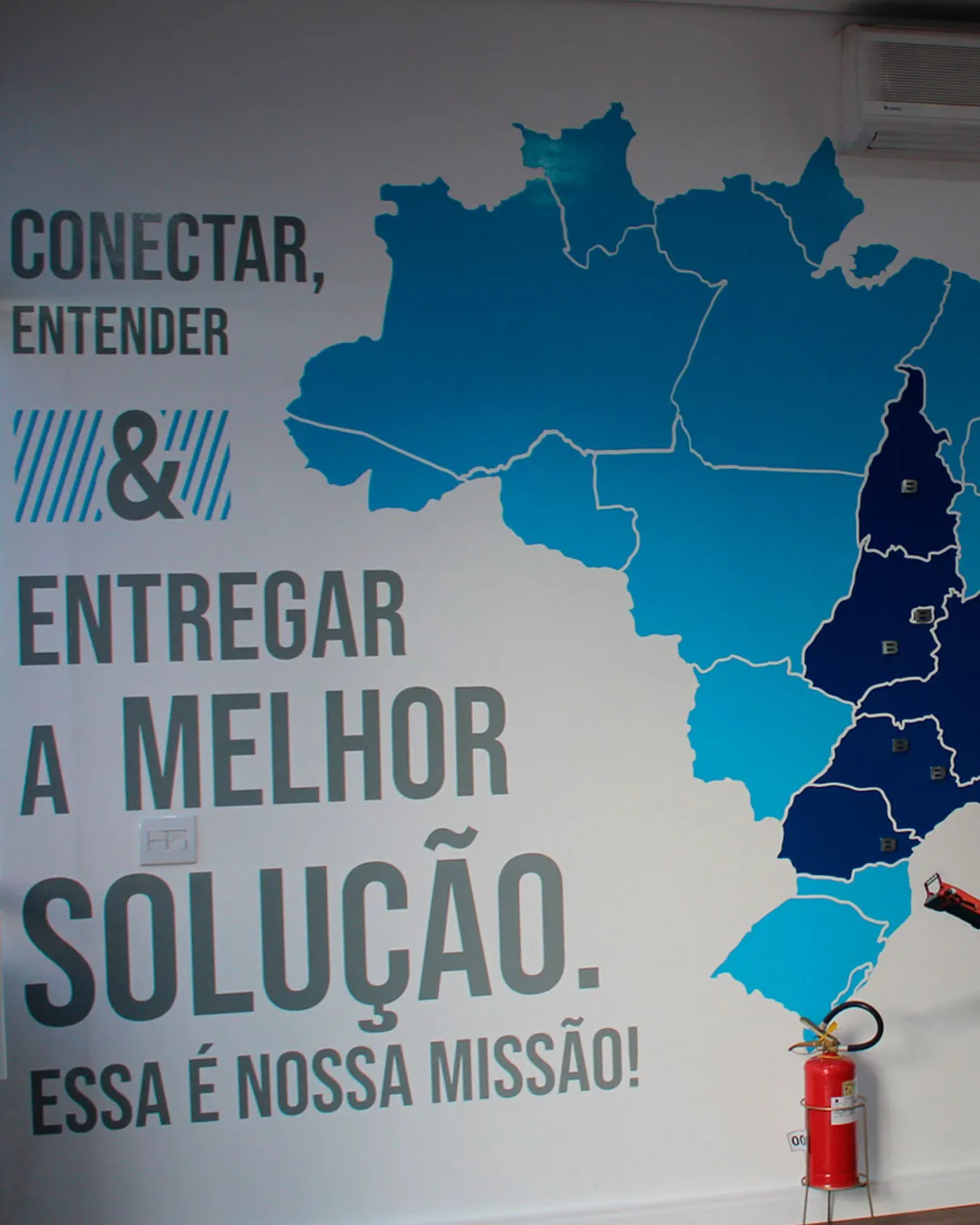 Comunicação interna em filial